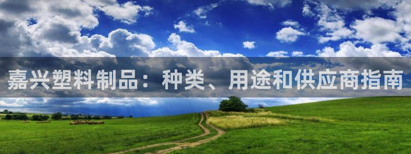 太阳集团贵宾网站：嘉兴塑料制品：种类、用途和供应商指南