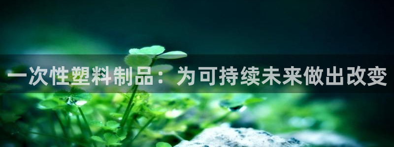 太阳app安卓版：一次性塑料制品：为可持续未来做出改变