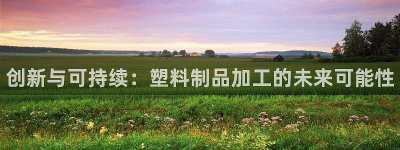 太阳集团控股有限公司：创新与可持续：塑料制品加工的未来可能性