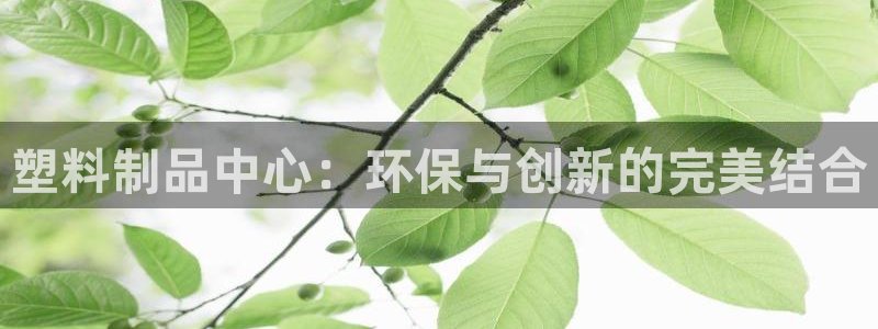 太阳集团城：塑料制品中心：环保与创新的完美结合