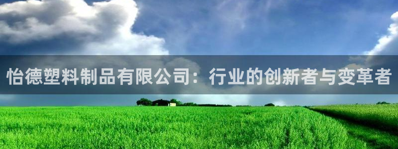 太阳集团公司董事长：怡德塑料制品有限公司：行业的创新者与变革