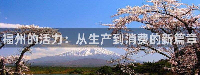 太阳诚集团有限公司地址：福州的活力：从生产到消费的新篇章